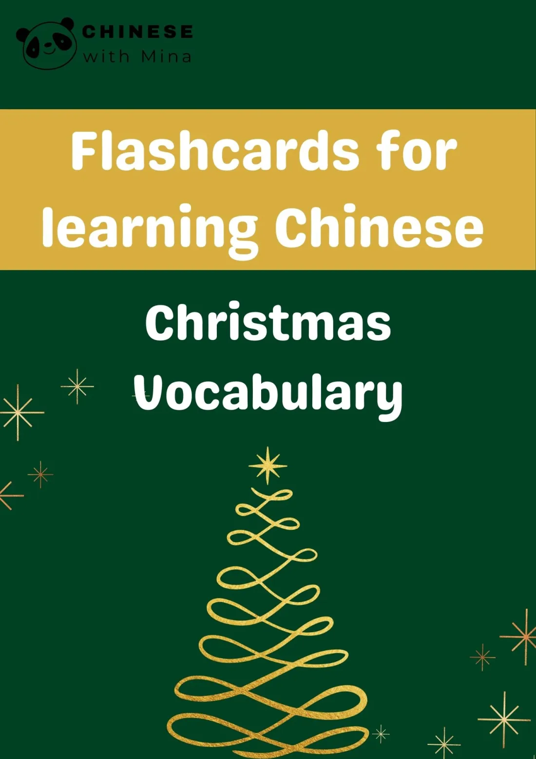 Fleshcards, Christmas Vocabulary